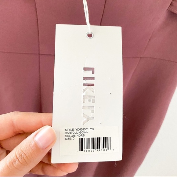 Likely Bartolli Off Shoulder Mermaid Gown Rose Pink 0 NWT - Picture 6 of 10